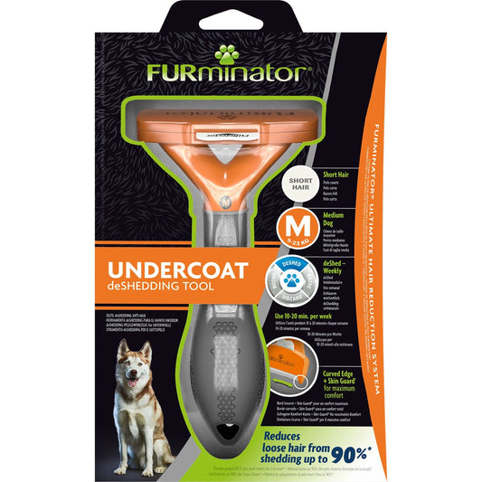FURminator Short Hair deShedding Tool for Dogs