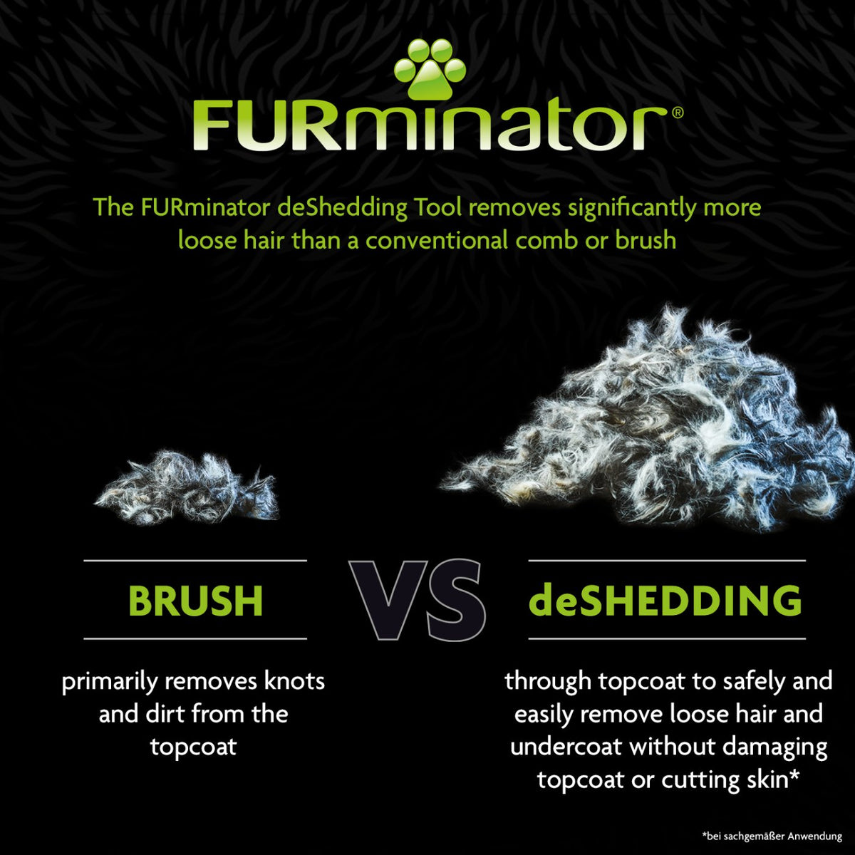 FURminator Long Hair deShedding Tool for Dogs