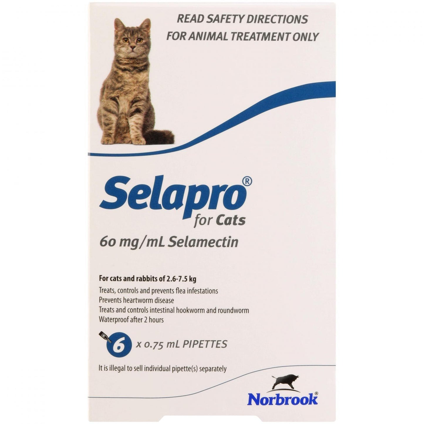 Selapro Spot On Treatment For Cats