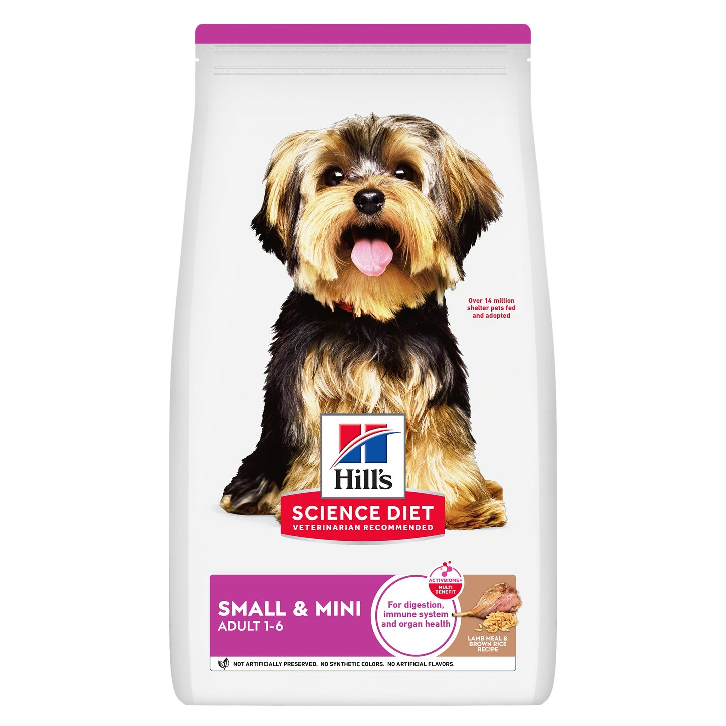 Hill's Science Diet Small & Mini Adult Lamb & Rice Dry Dog Food 2.04kg