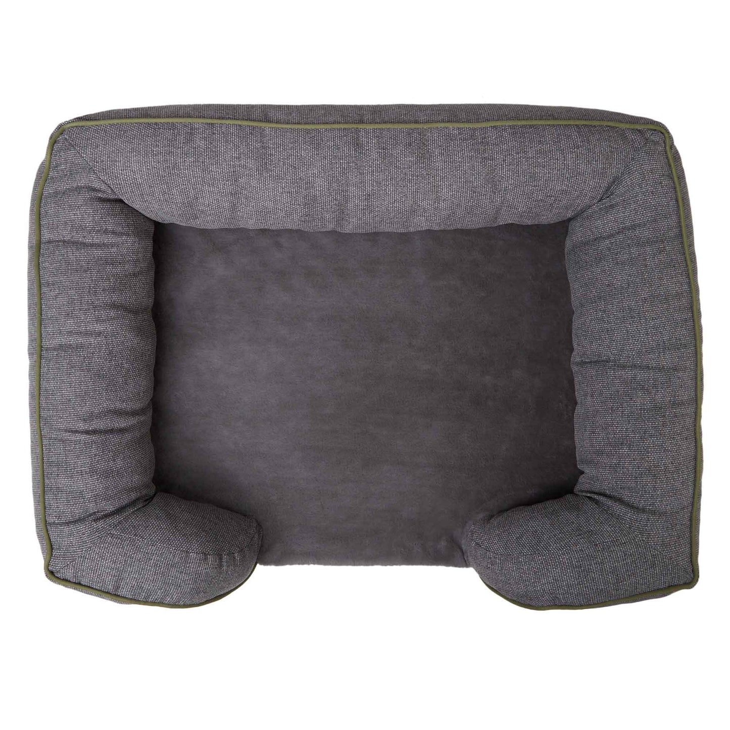 Buddy & Belle Orthopaedic Lounge Dog Bed Steel Grey