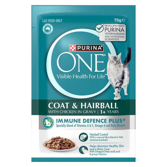 Purina One Hairball Chicken Wet Cat Food