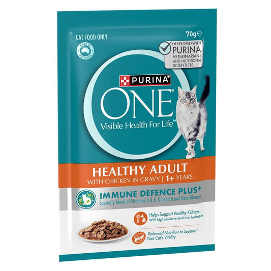 Purina One Adult Chicken Wet Cat Food