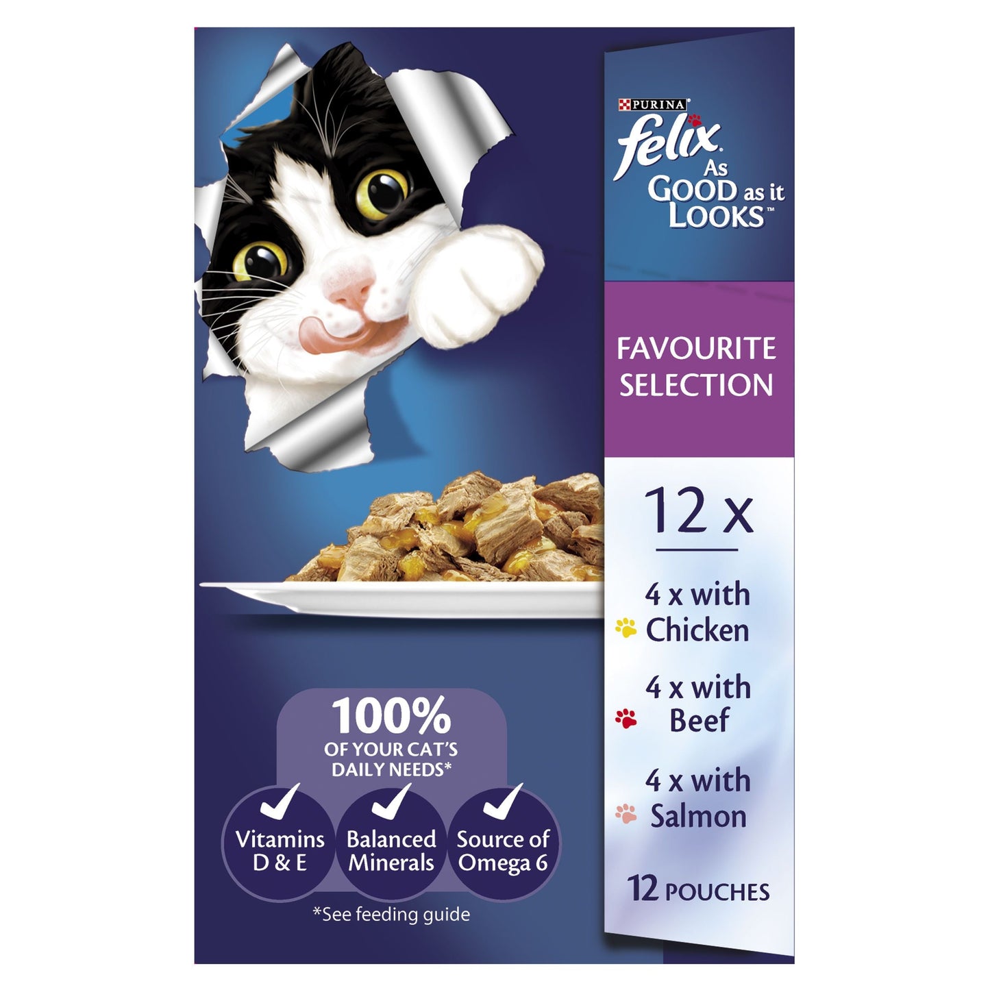 Felix As Good As It Looks Favourites Selection Wet Cat Food 12x85g