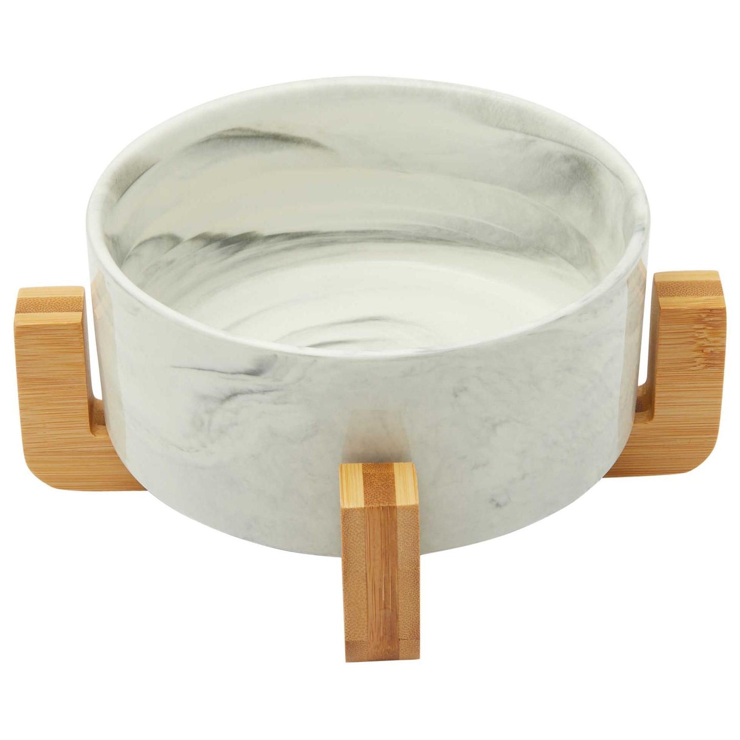 Buddy & Belle Ceramic Marble Dog Bowl