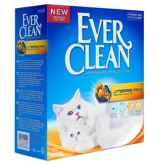 Ever Clean Litter Free Paws Clumping Litter 10L