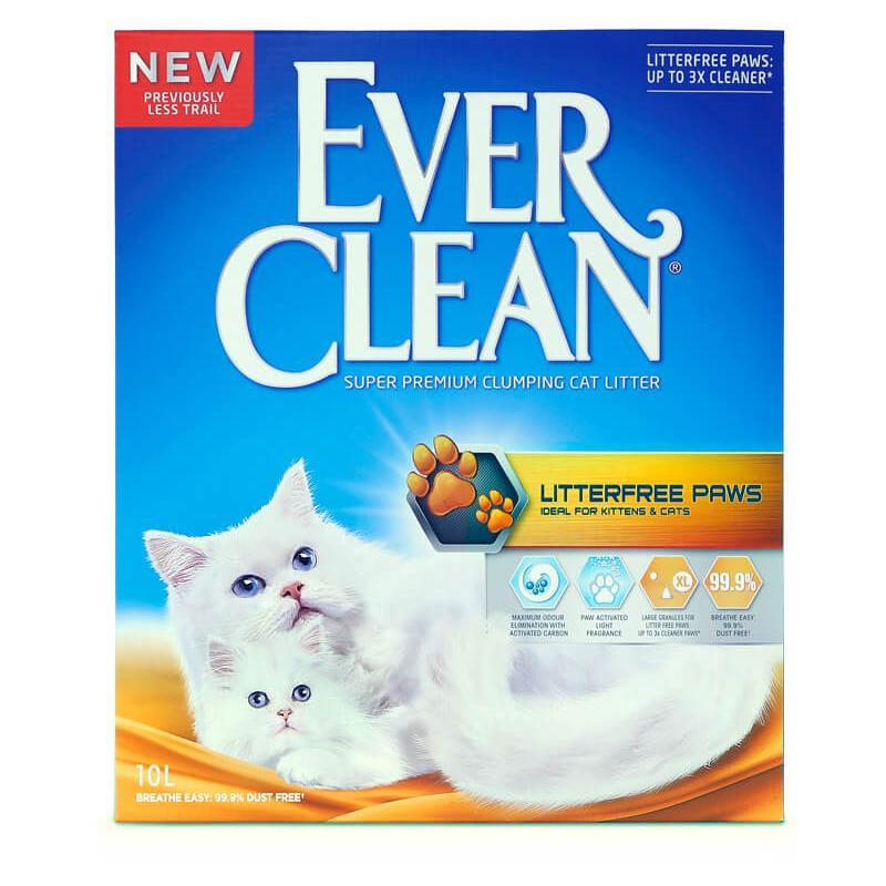 Ever Clean Litter Free Paws Clumping Litter 10L