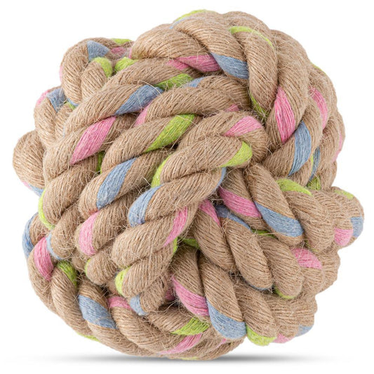 Beco Hemp Rope Ball Dog Toy