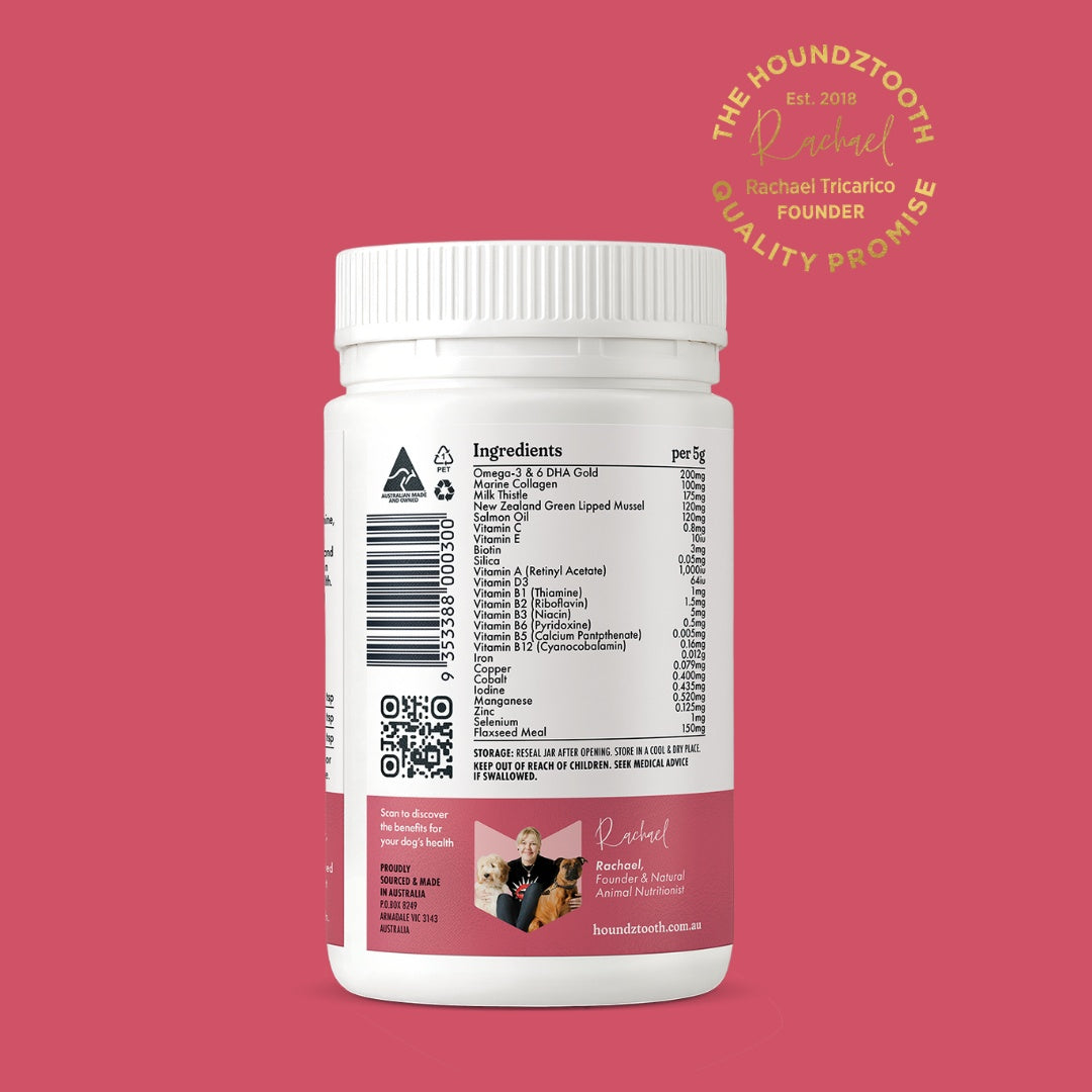 HoundzTooth Skin, Coat & Nails for Dogs 200g