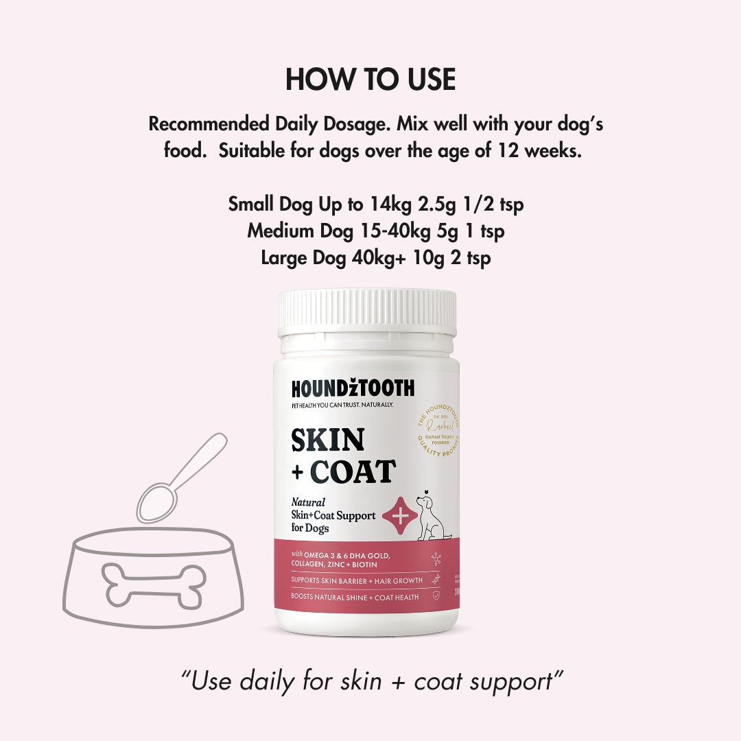 HoundzTooth Skin, Coat & Nails for Dogs 200g