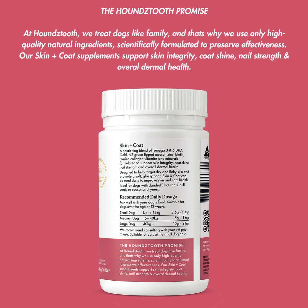 HoundzTooth Skin, Coat & Nails for Dogs 200g