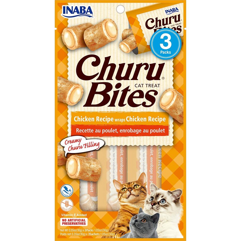 Inaba Churu Bites Chicken Wraps Chicken Cat Treats