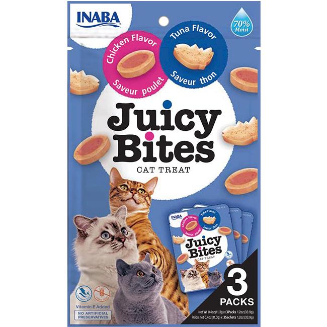 Inaba Juicy Bites Tuna & Chicken Cat Treats