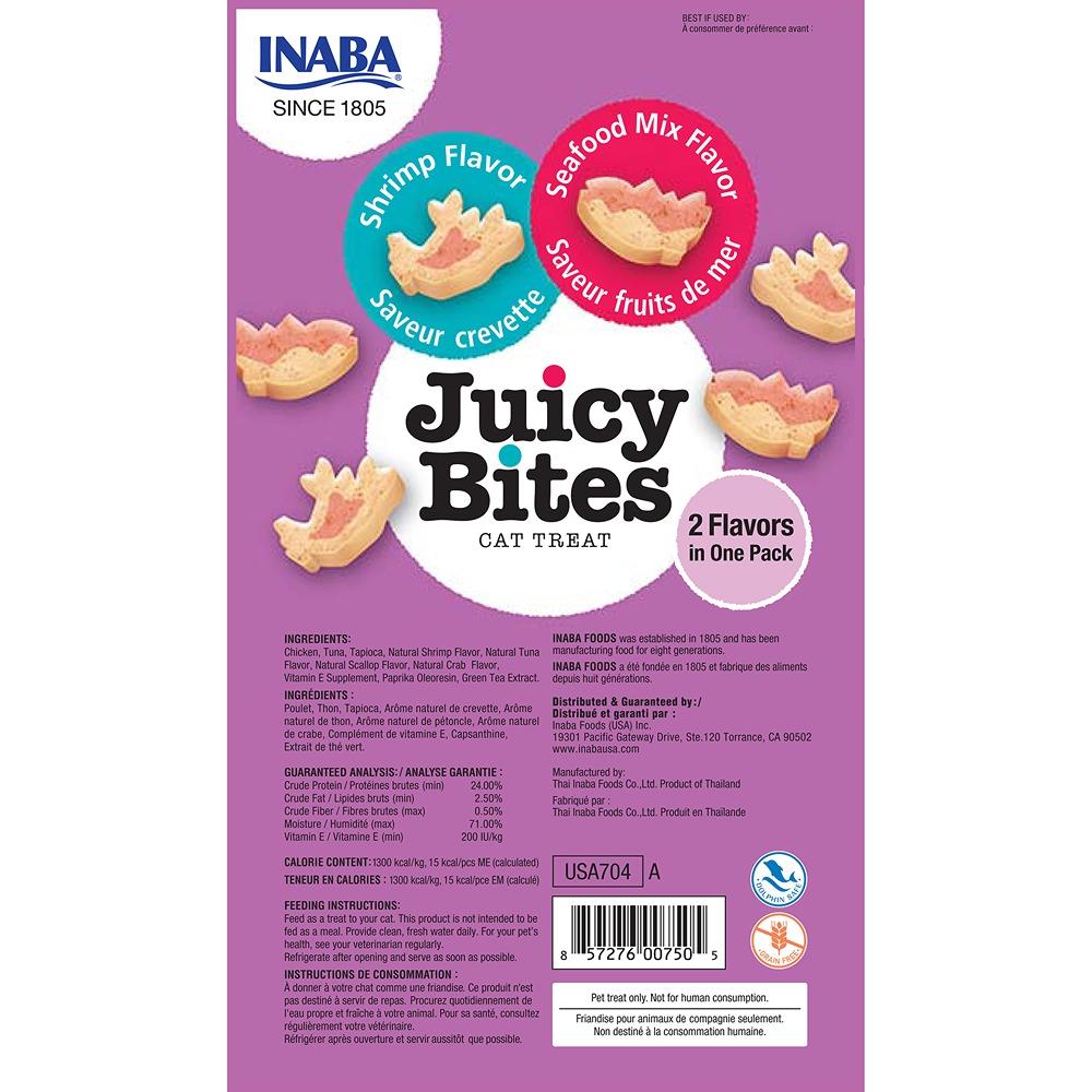 Inaba Juicy Bites Shrimp & Seafood Cat Treats