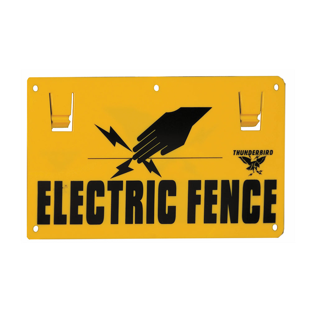 Thunderbird Sign - ELECTRIC FENCE