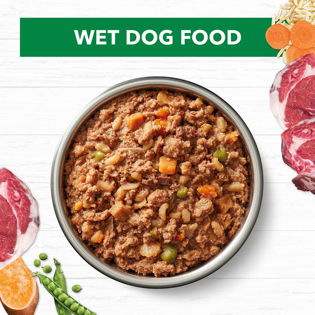 Ivory Coat Holistic Nutrition Adult Wet Dog Food Lamb & Brown Rice Loaf 400g