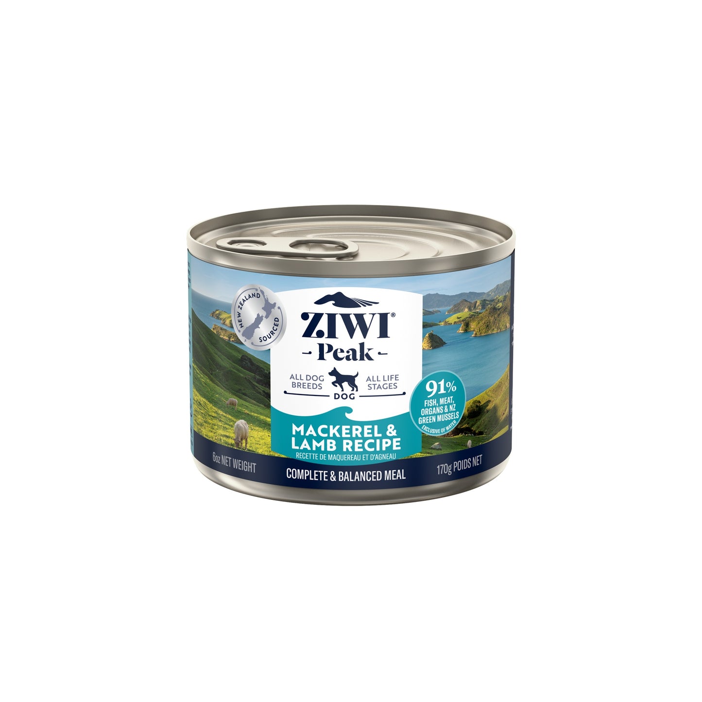 Ziwi Peak Mackerel & Lamb Wet Dog Food