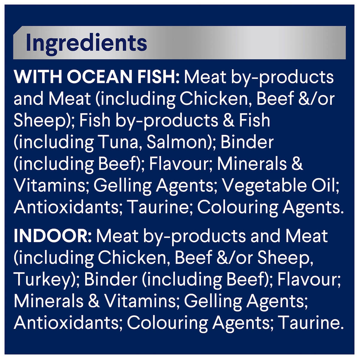 Advance Indoor Adult Ocean Fish, Chicken & Turkey in Jelly Wet Cat Food