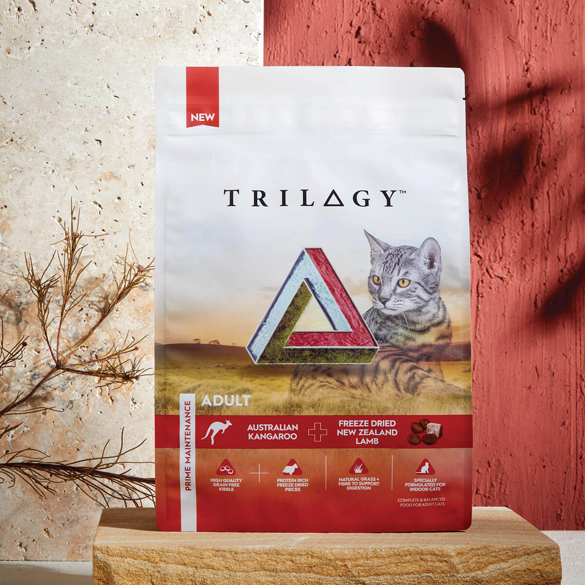 Trilogy Adult Cat Kangaroo Dry Cat Food 1.8kg