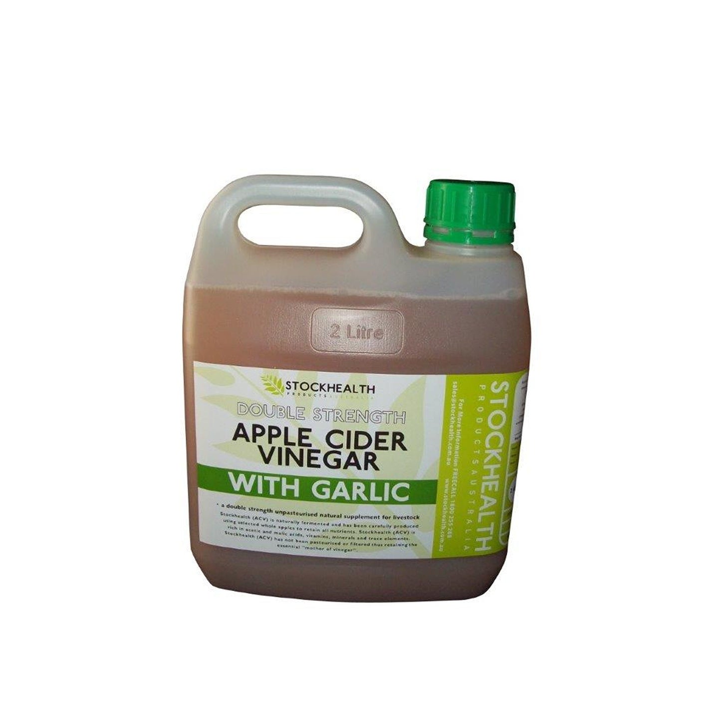 Stockhealth Double Strength Apple Cider Vinegar Garlic Horse & Livestock Supplement