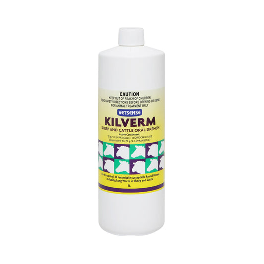 Vetsense Kilverm Sheep & Cattle Oral Drench Wormer