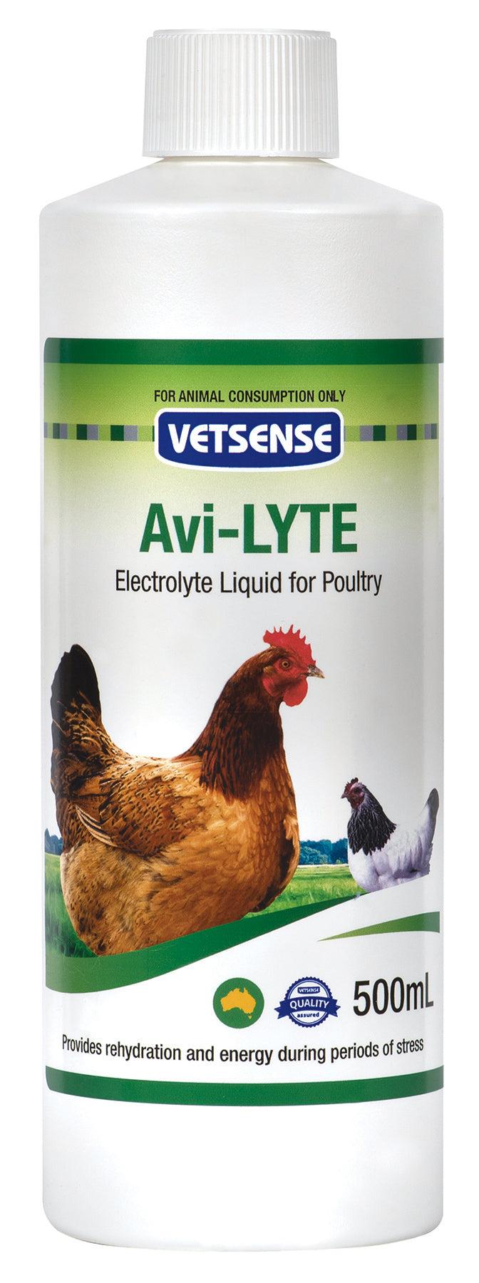 Vetsense Avi-Lyte Electrolyte Liquid for Chickens