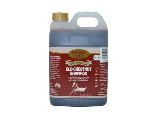 Equinade Showsilk Glo Chestnut Shampoo for Horses