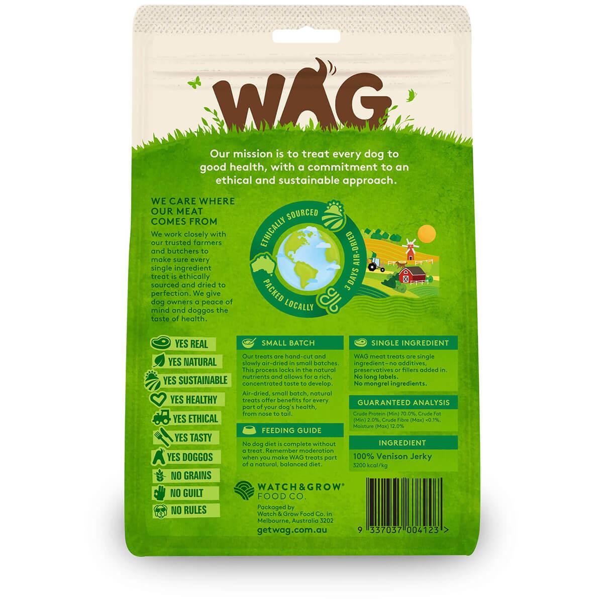 WAG Venison Dog Treats