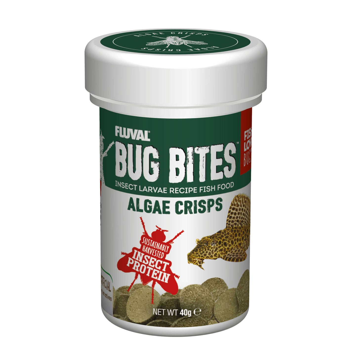 Fluval Bug Bites Algae Wafers 40g