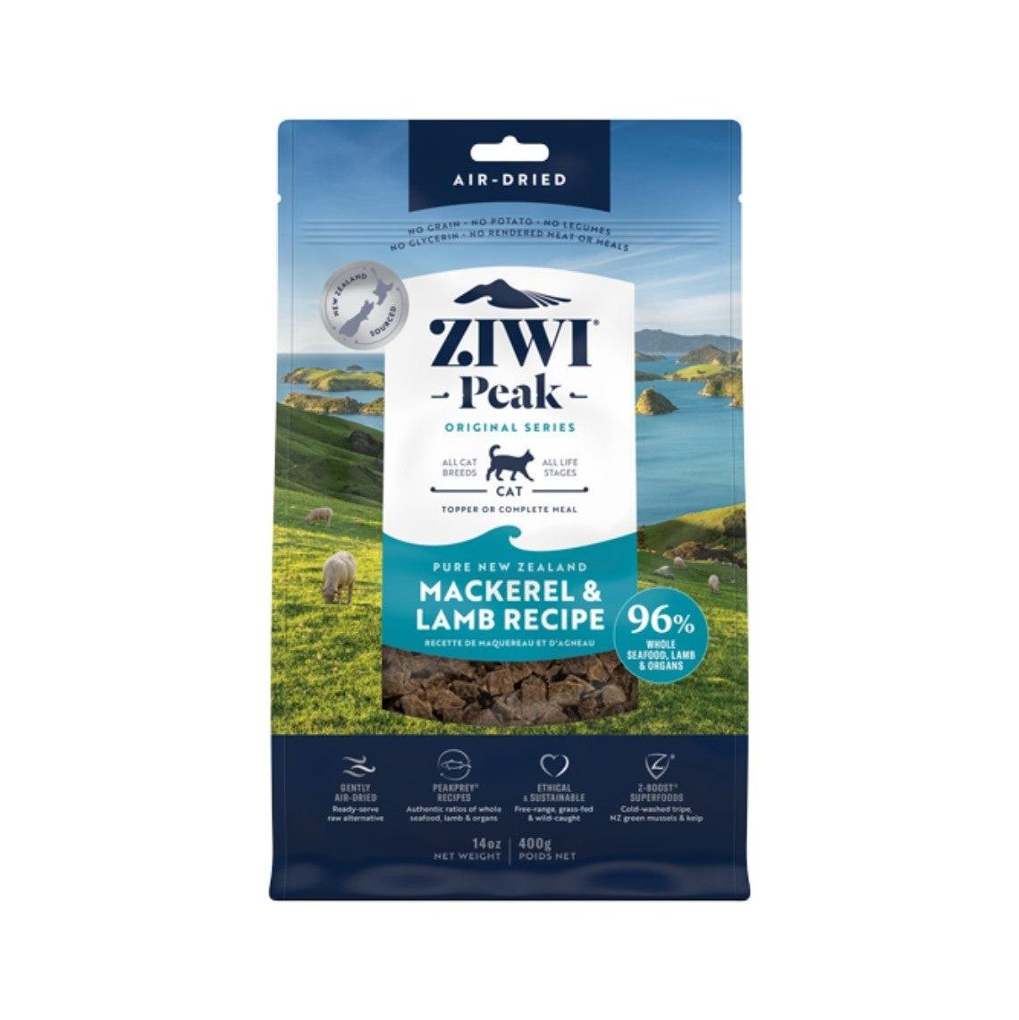 Ziwi Peak Air Dried Mackerel & Lamb Recipe Dry Cat Food