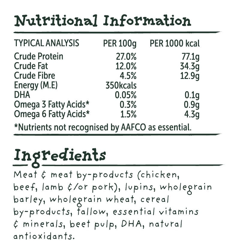 Billie's Bowl Puppy with Aussie Chicken Dry Dog Food