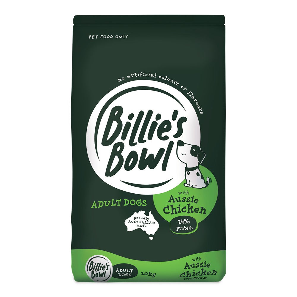 Billie's Bowl Adult with Aussie Chicken Dry Dog Food