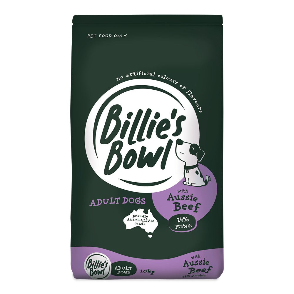 Billie's Bowl Adult with Aussie Beef Dry Dog Food