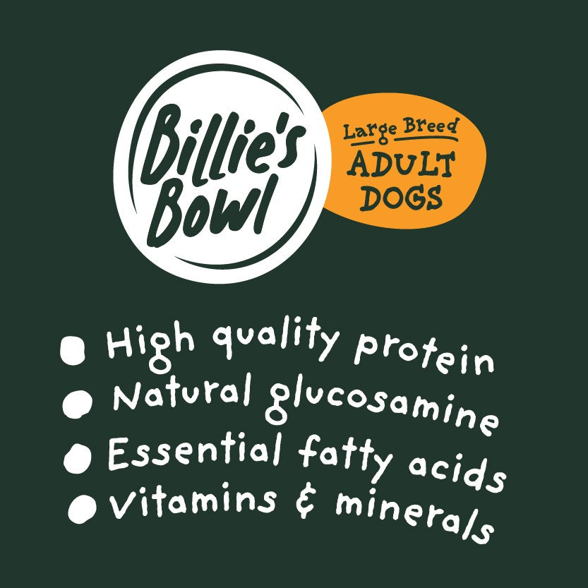 Billie’s Bowl Large Breed Adult with Aussie Chicken Dry Dog Food