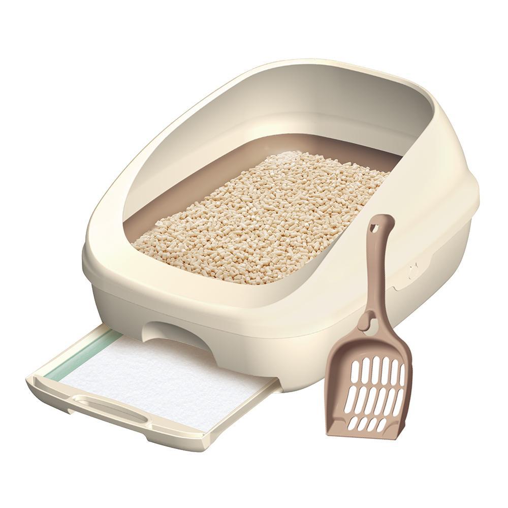 Ezi-Lock Odour Starter Kit Dual Layer Cat Litter Tray