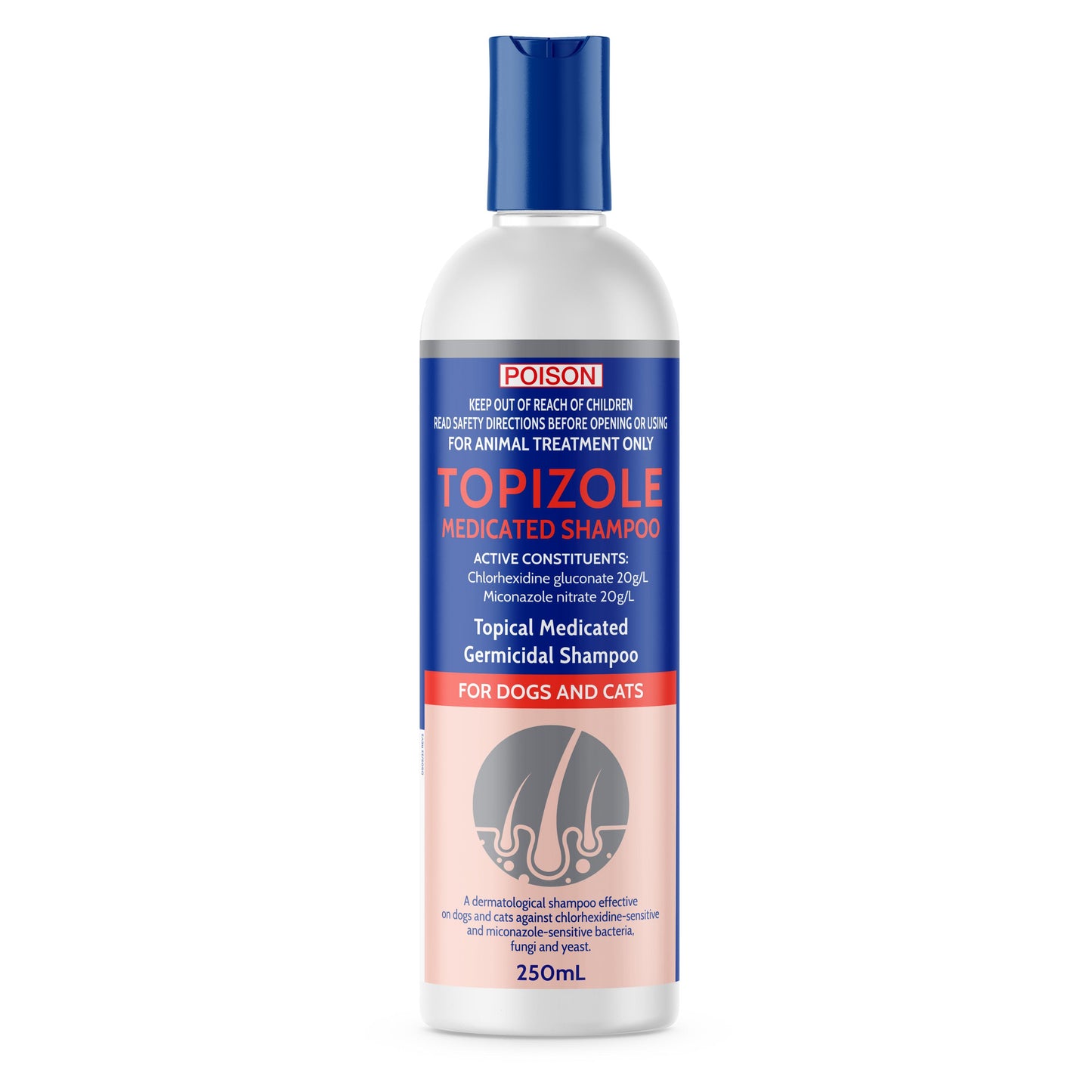 Fido's Topizole Medicated Shampoo 250ml