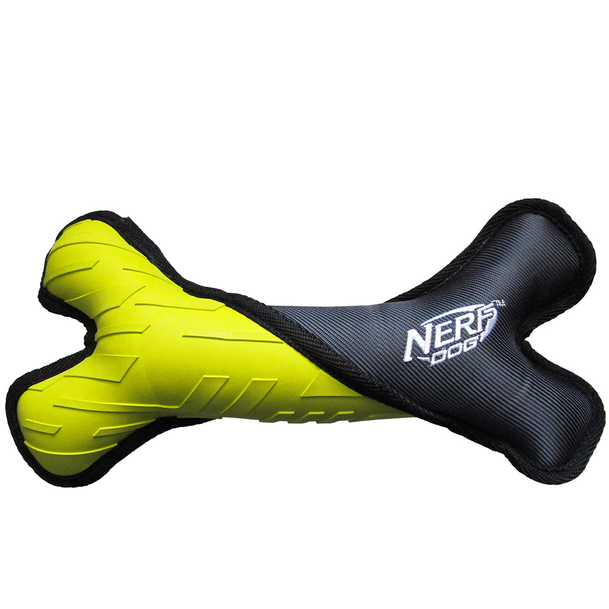 Nerf Tough Rubber Bone Dog Toy