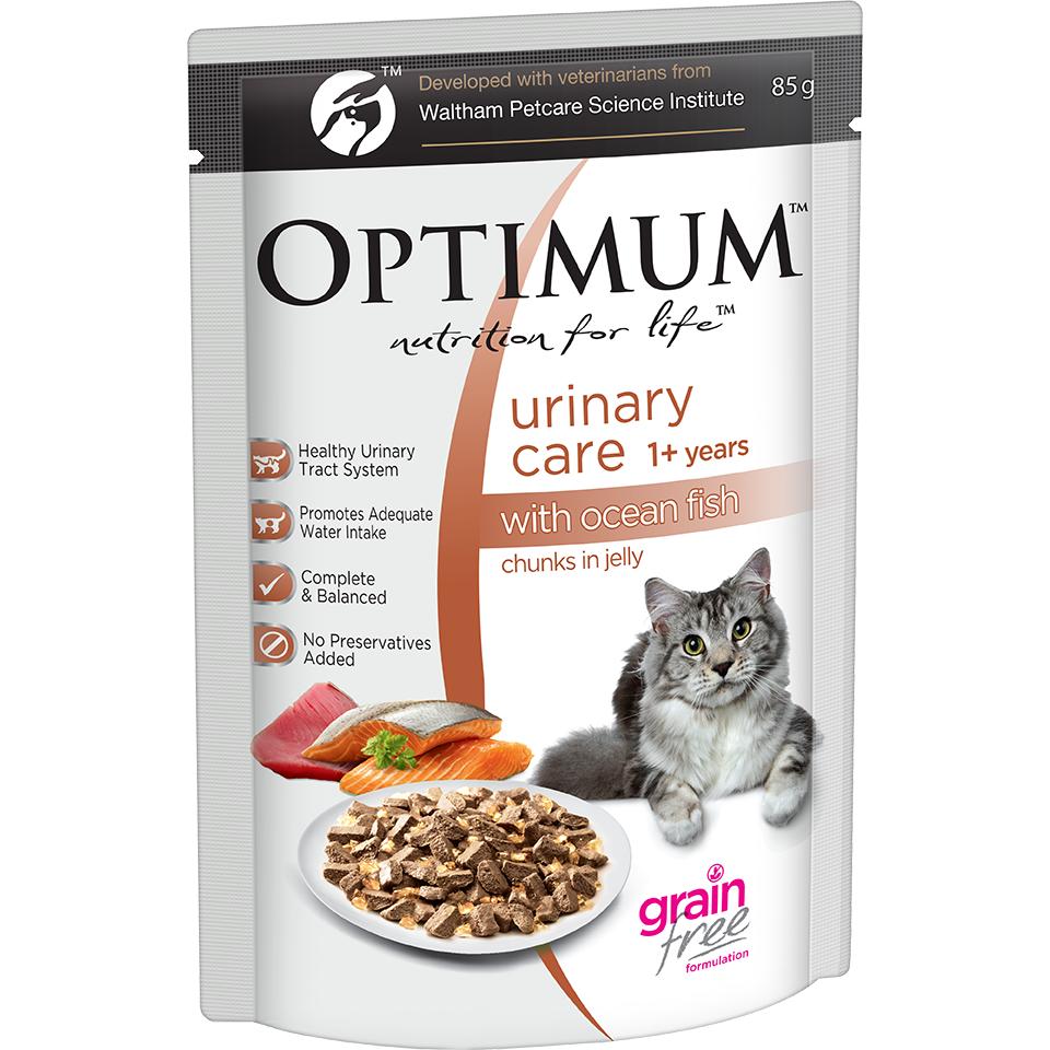 Optimum Urinary Care Ocean Fish Wet Cat Food 85G