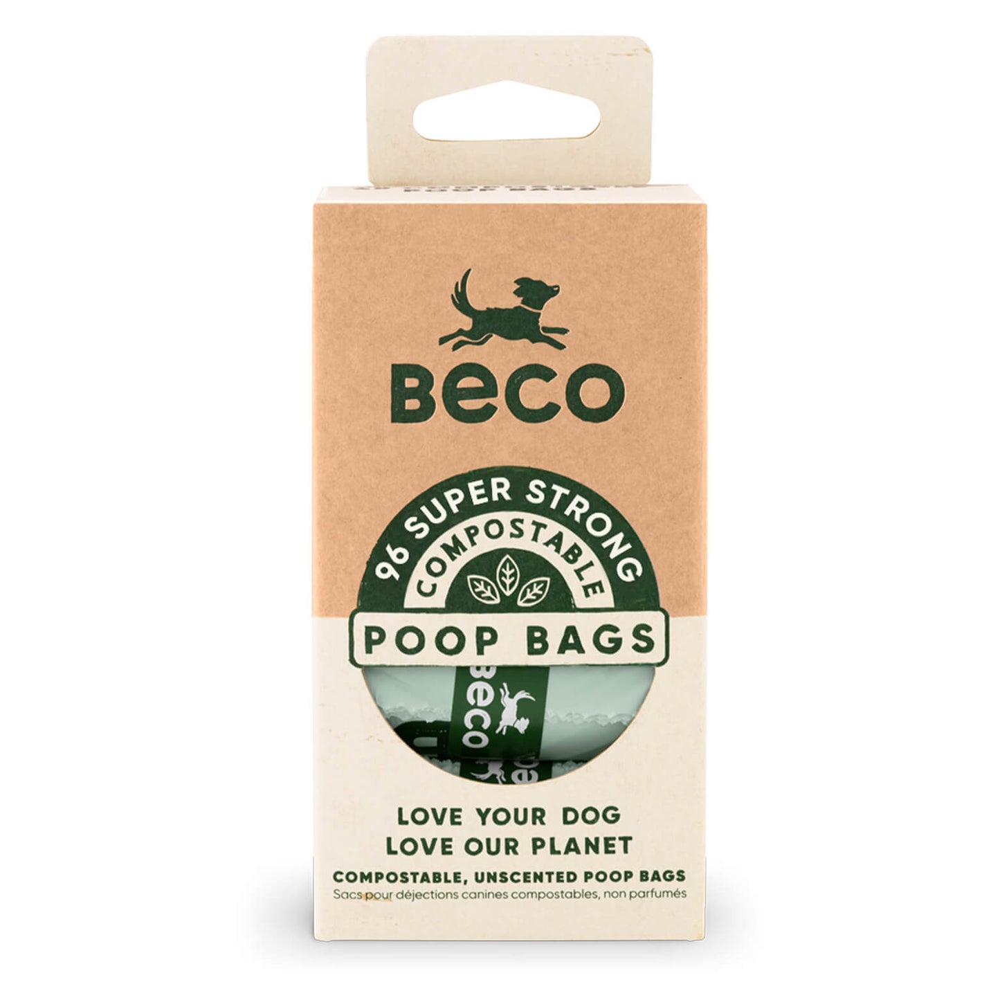 Beco Home Compostable Poop Bags 96pk