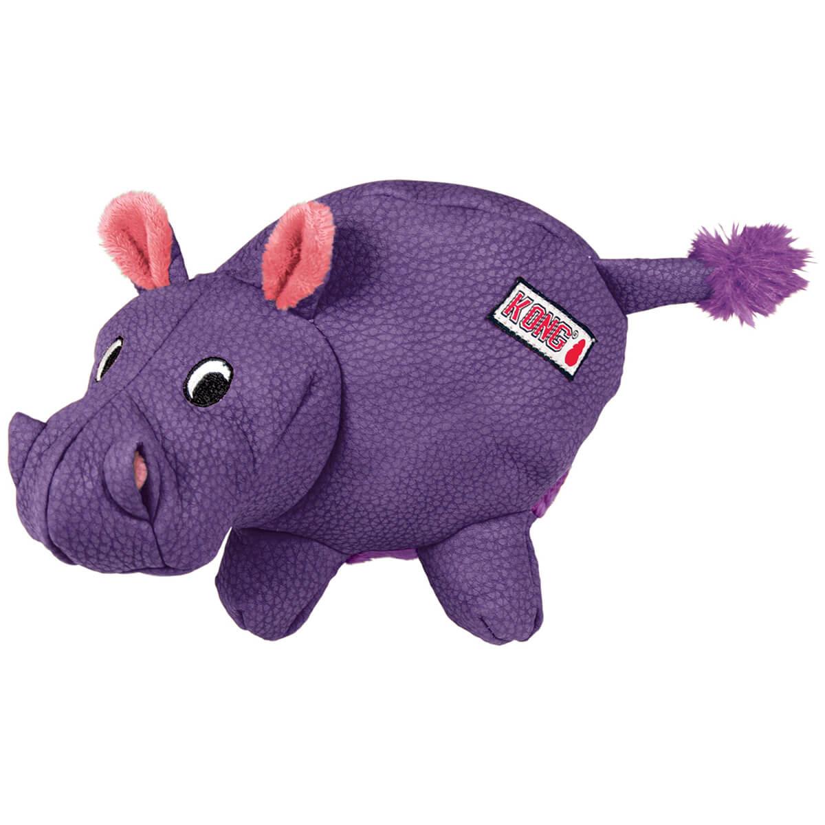 KONG Phatz Hippo Dog Toy