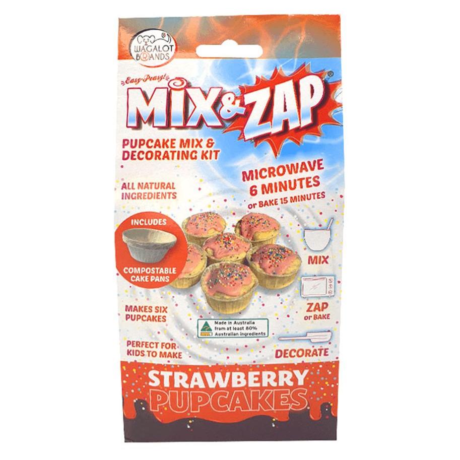 Mix & Zap Strawberry Pupcake Kit 290g