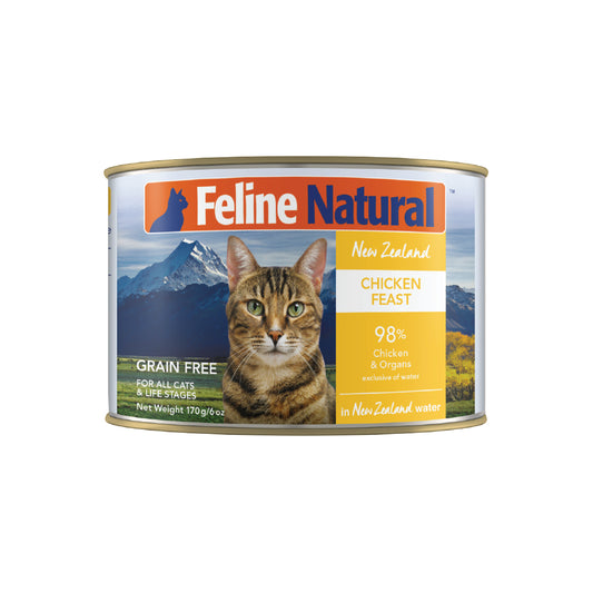 Feline Natural Chicken Feast Wet Cat Food Can