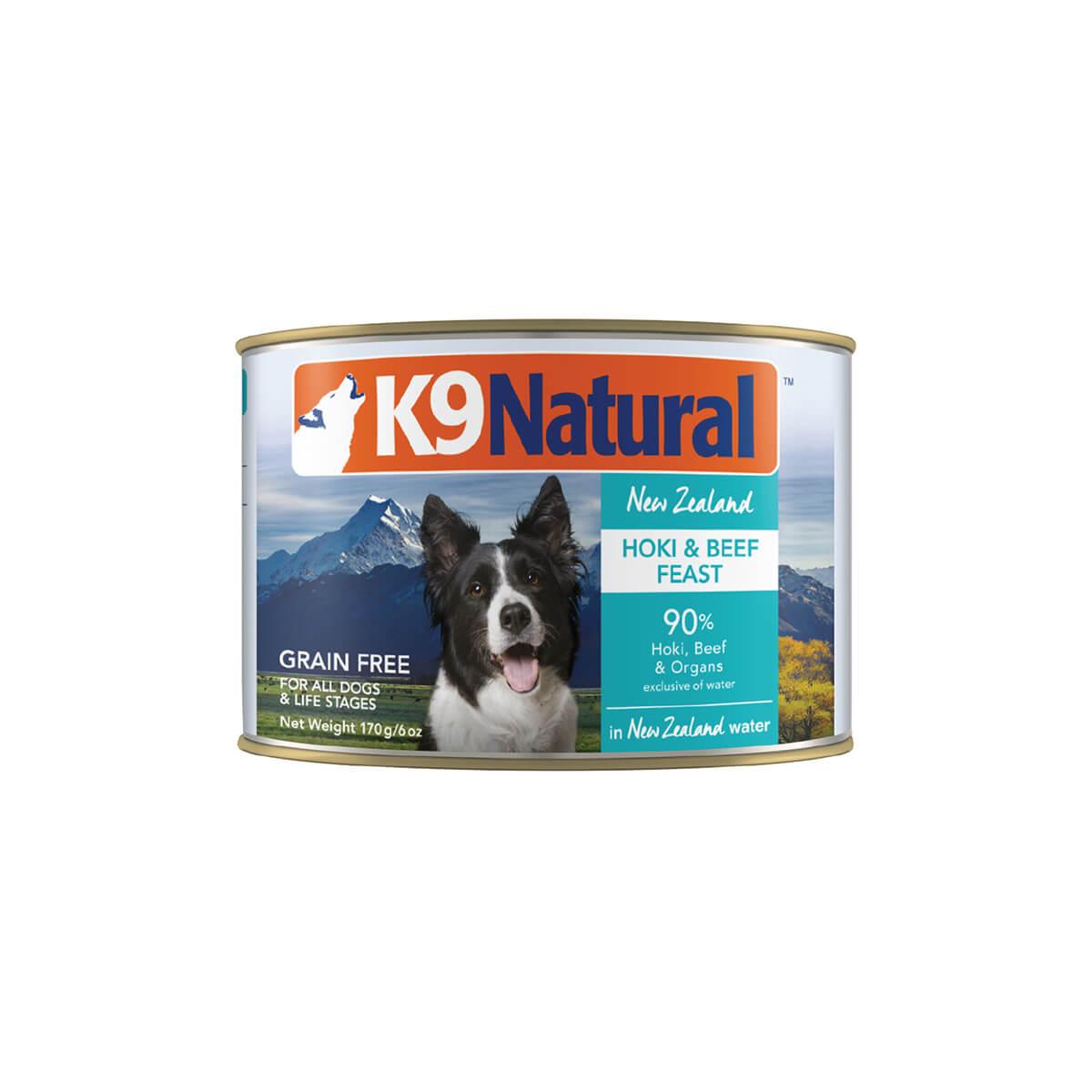 K9 Natural Hoki & Beef Feast Wet Dog Food