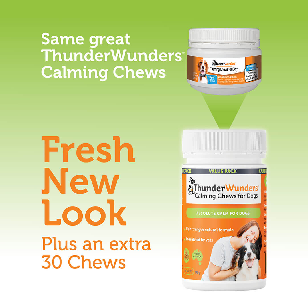 Thunder Wunder Calming Chews For Dogs 125g