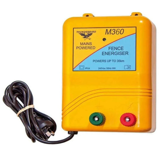 Thunderbird 35km Mains Energiser