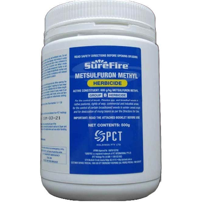 Surerfire Metsulfuron Methyl Herbicide