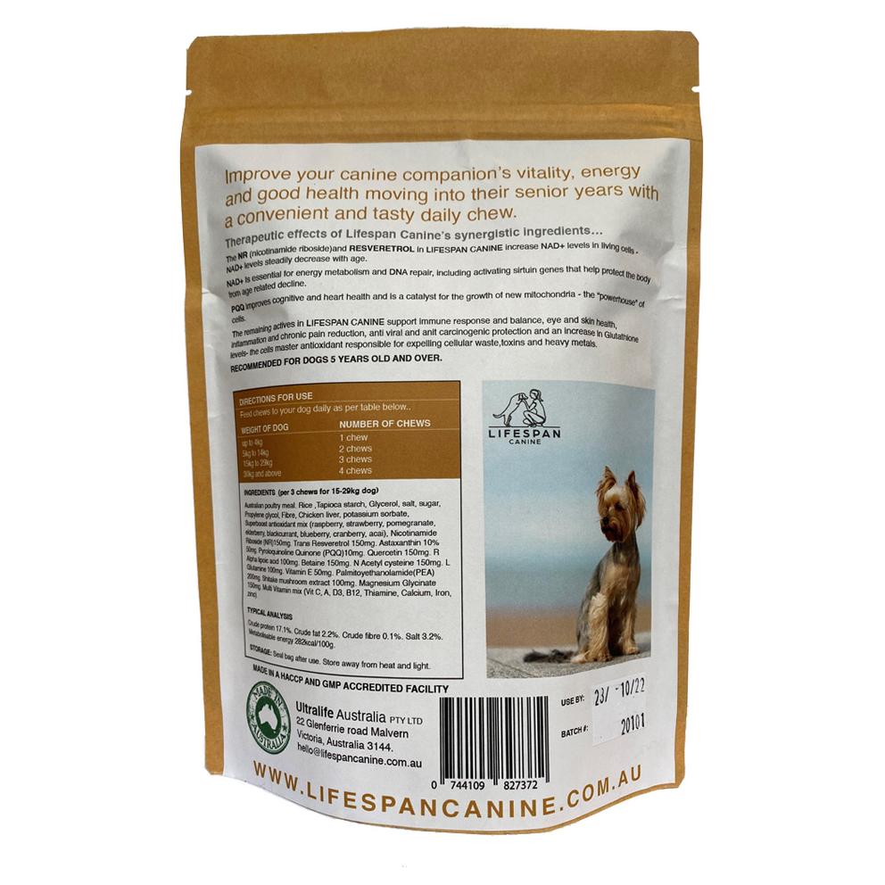 Lifespan Longevity Support Dog Chews 300g