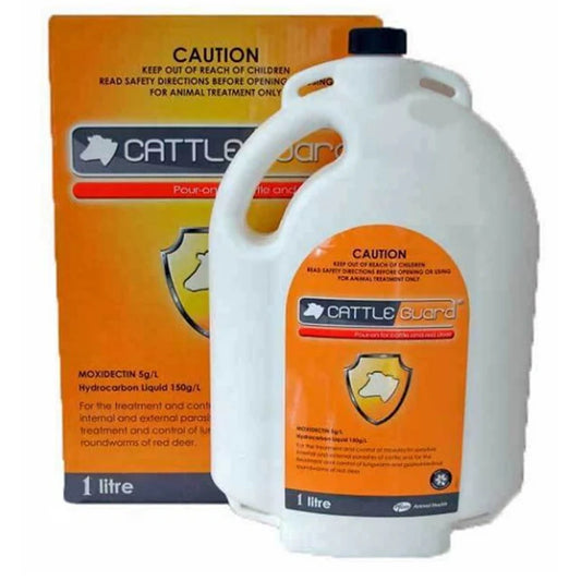 Cattleguard Pour On Antiparasitic Livestock Treatment