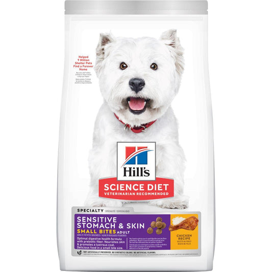 Hill's Science Diet Sensitive Skin & Stomach Adult Small Bites Dry Dog Food