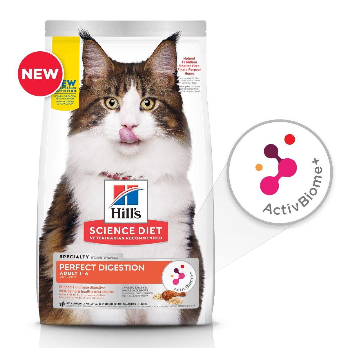 Hill's Science Diet Perfect Digestion Adult Dry Cat Food